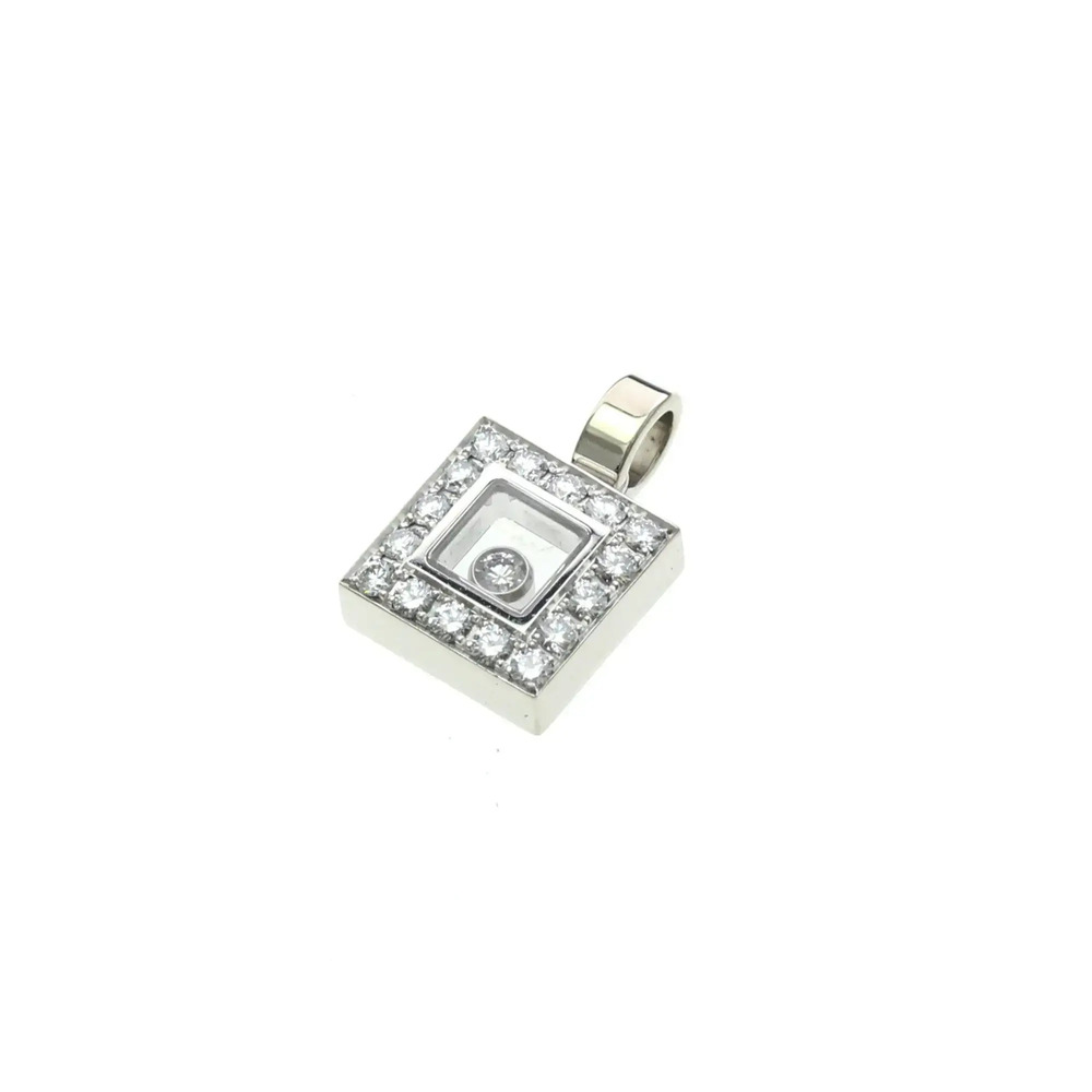Chopard Happy Diamonds Pendant Top 79/2896 White Gold (18K) Diamond Men,Women...